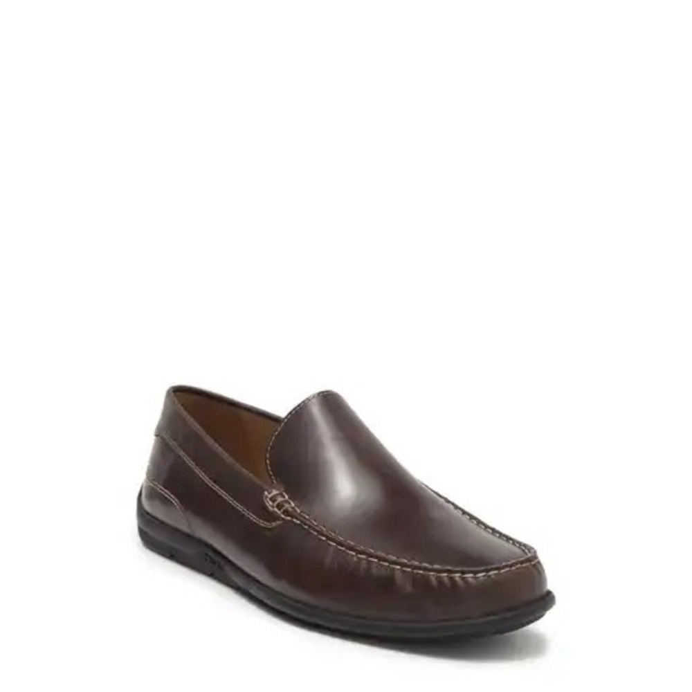 ECCO Mens Classic Moccasin Leather Driving‎ Loafers Brown Slip On Drivers 43